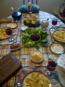 Passover in the Dawson household