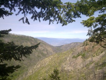 Songdove Books - Valley View from Myra Canyon