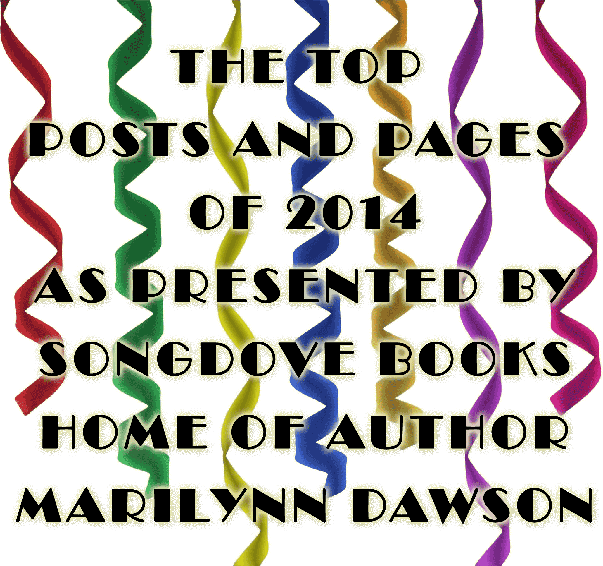 Songdove Books Top 10 Posts & Pages for 2014